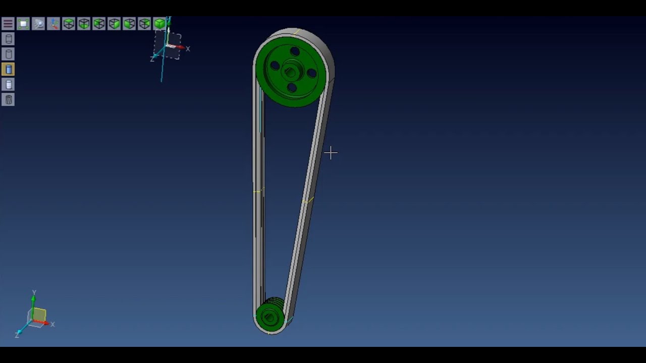 Tutorial ita Vero Visi VisiCad - Assieme pulegge con cinghia