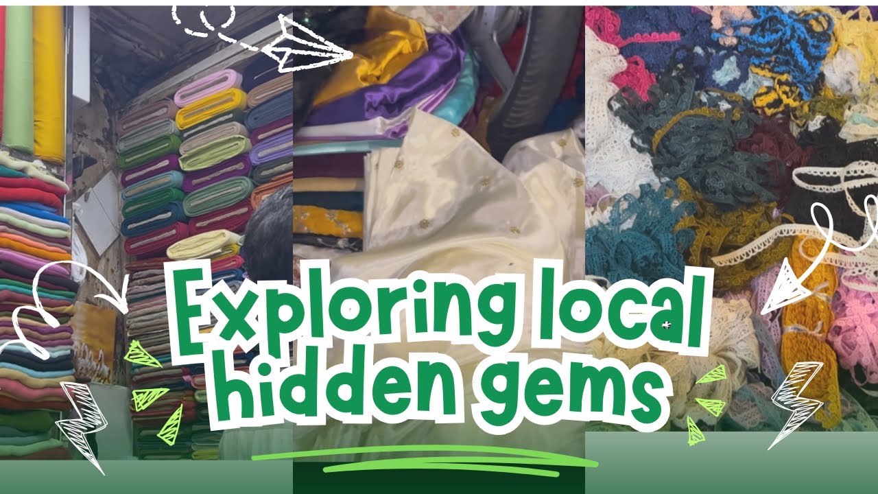 Exploring local hidden gems 💎 | Local Market | Nakhuda Mohalla best fabric market . | Mini vlog
