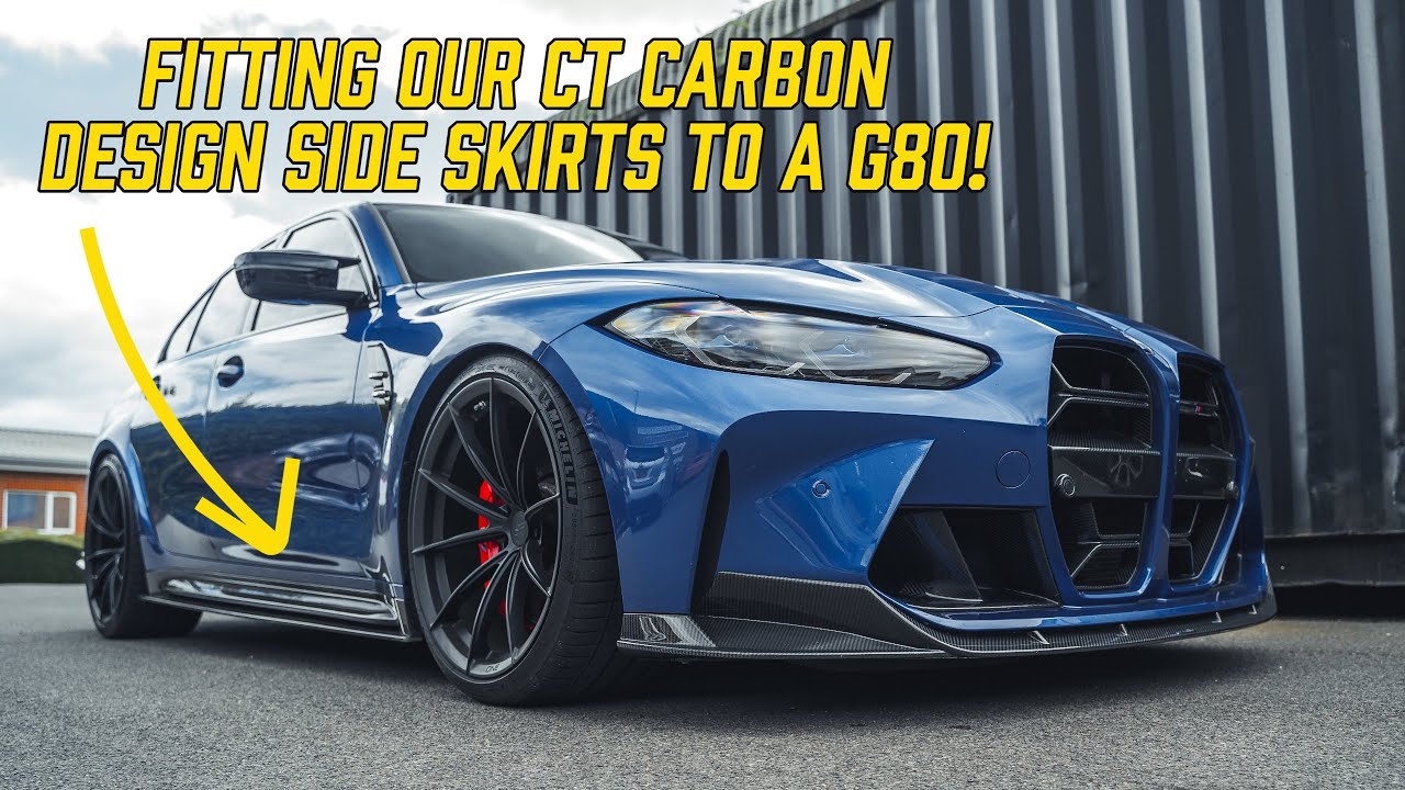 CT Carbon | BMW G80 | How To Fit Our CT Carbon Side Skirts!
