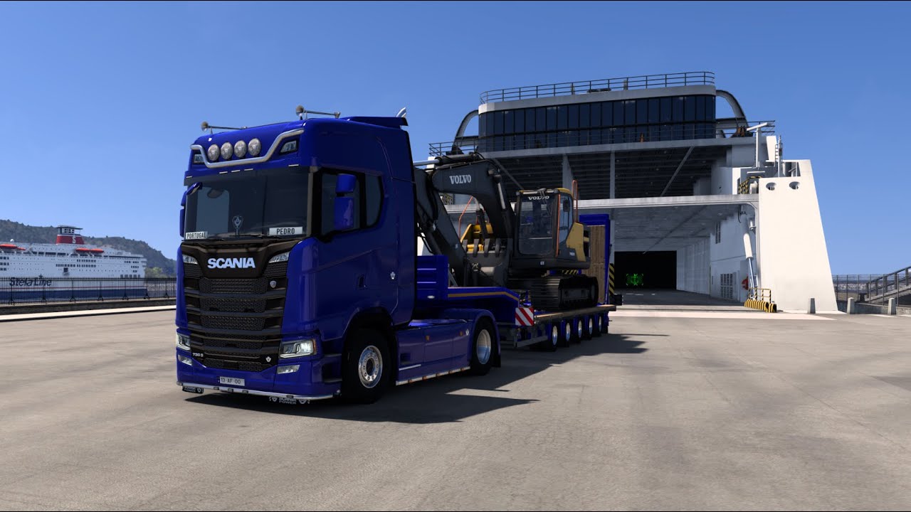From Catanzaro to Messina (IT) with my Scania V8