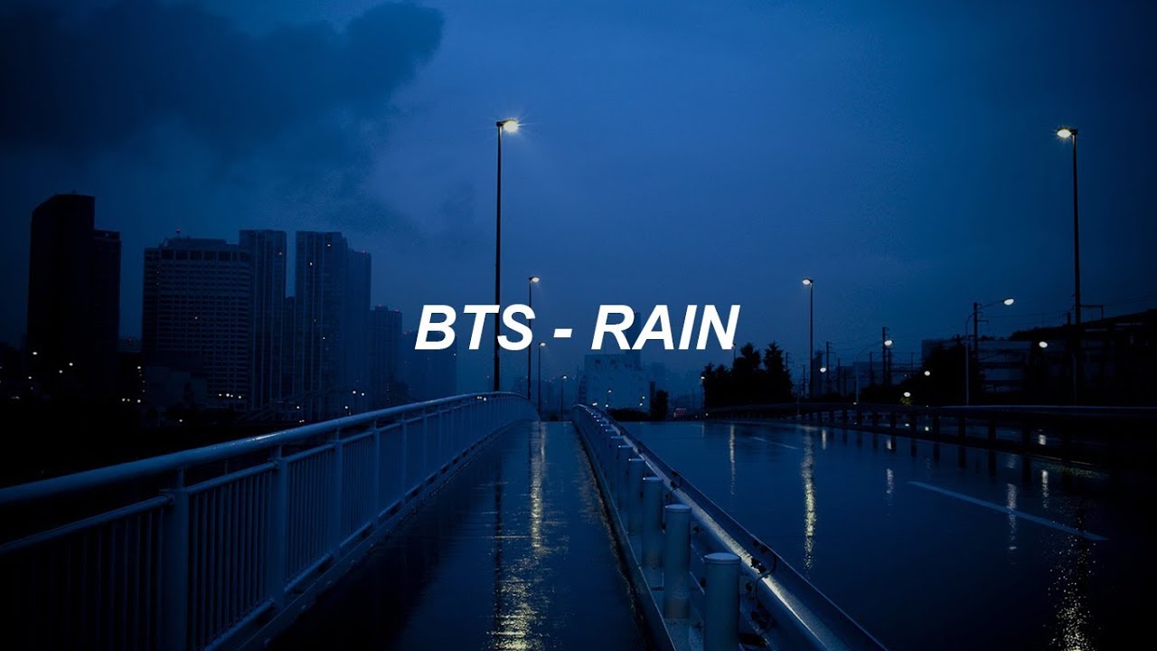 BTS (방탄소년단) 'Rain' Easy Lyrics
