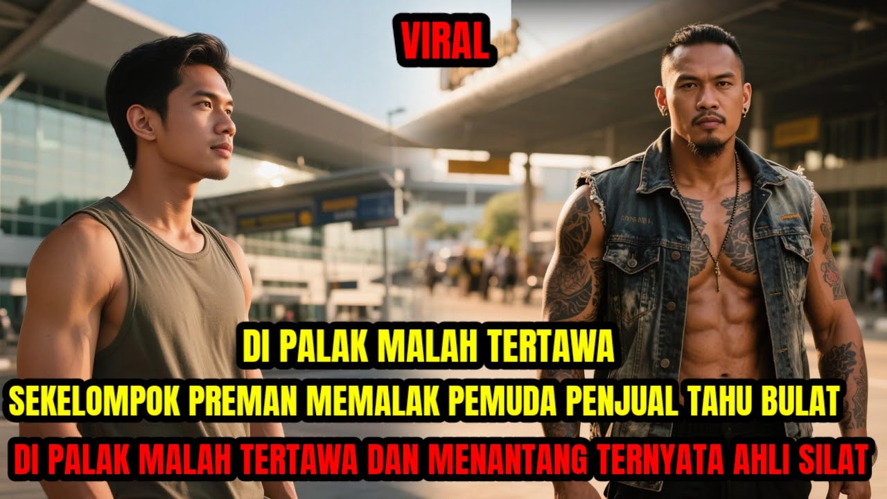 VIRAL❗ SEKELOMPOK PREMAN MEMALAK PEMUDA PENJUAL TAHU BULAT DI PALAK TERTAWA TERNYATA AHLI SILAT