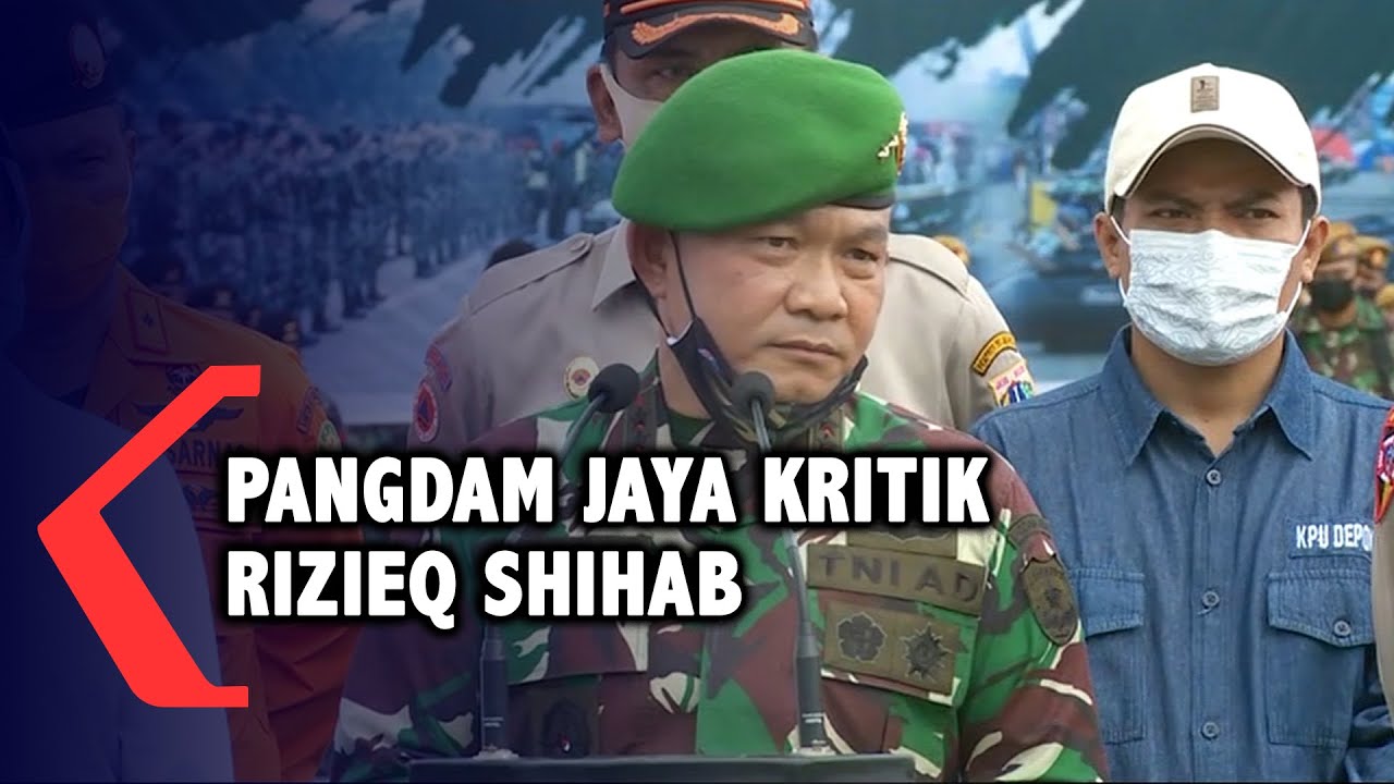 [FULL] Pernyataan Lengkap Pangdam Jaya Kritik Rizieq Shihab