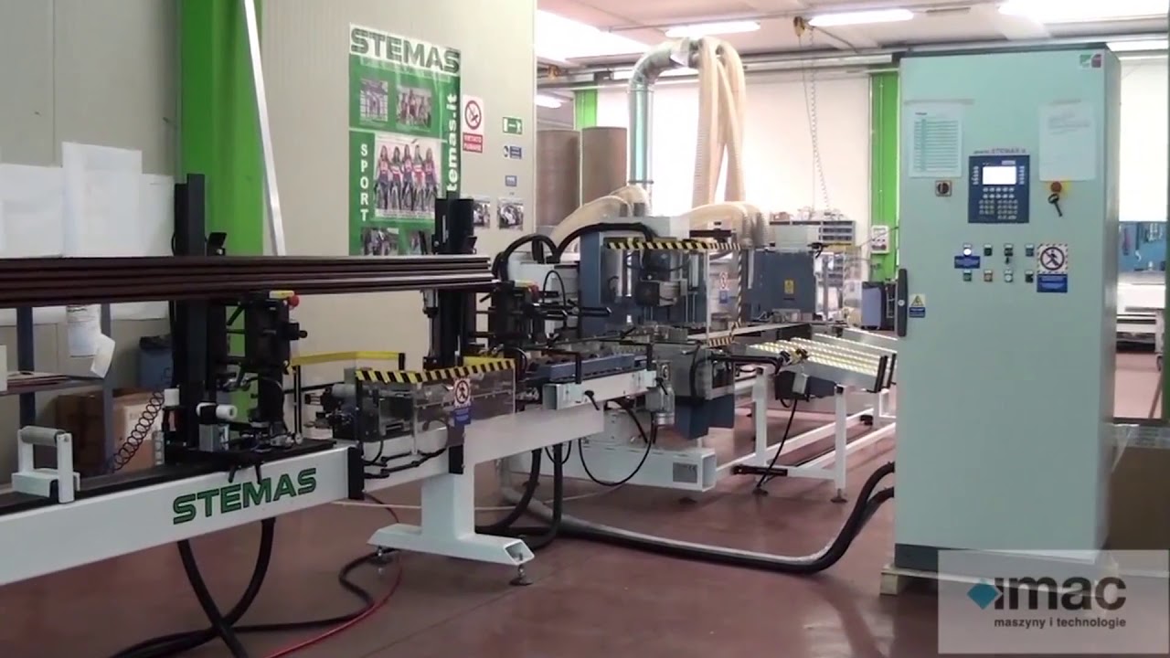 Centrum do cięcia element&oacute;w ramiakowych - STEMAS model 04 CA+01 TDA