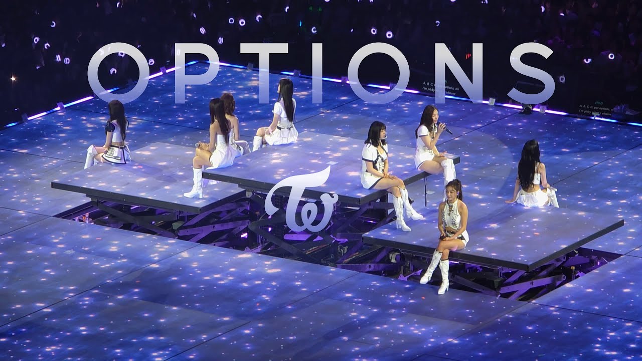 TWICE - Options (THIS IS FOR WORLD TOUR in Bangkok 2025.12.13) [Fancam] [Fullcam] 4K