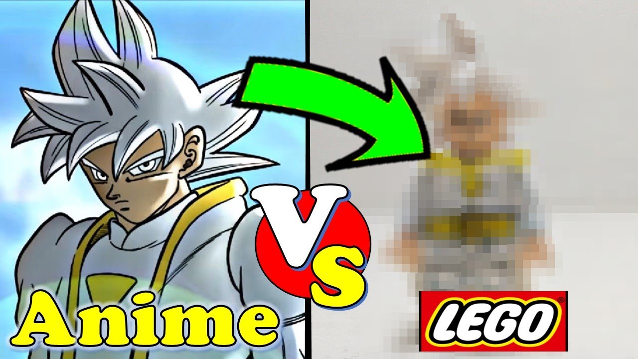 Lego Dragon ball custom figure/Tutorial Omni king GOKU LEGO