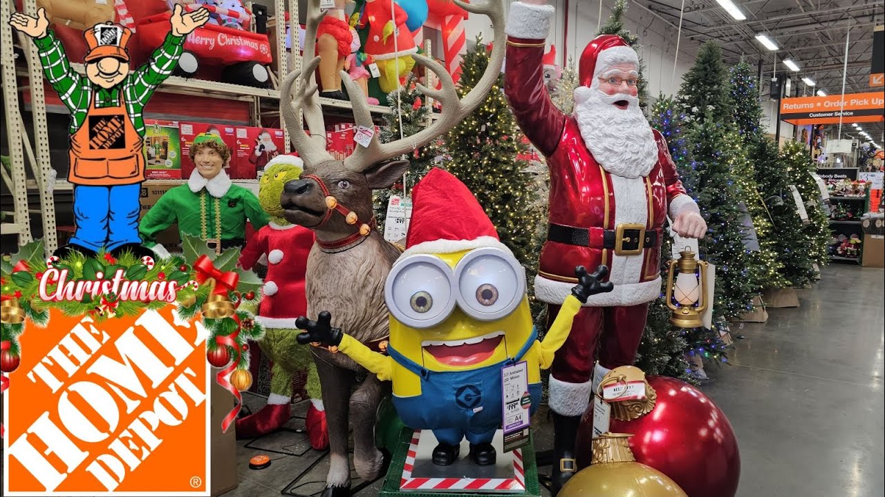 РОЖДЕСТВЕНСКИЕ УКРАШЕНИЯ. ПУТЕШЕСТВИЕ ПО HOME DEPOT 2024