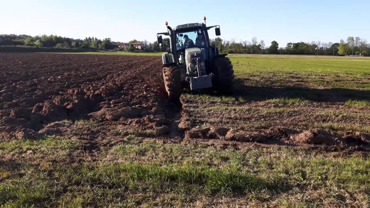 Fendt 718 Tms + Qvm Vogel Noot |Hard Plowing| Az.Agr.Pistocchini