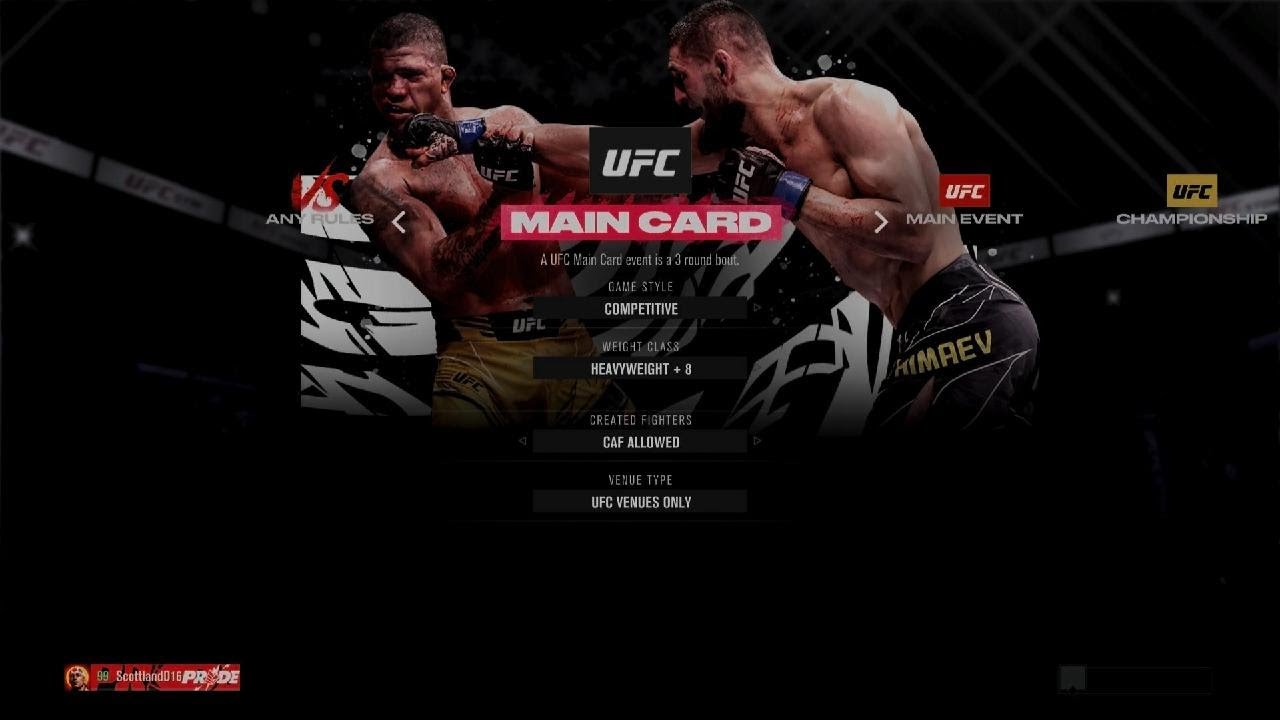 EA SPORTS UFC 5 Till clean combo KO