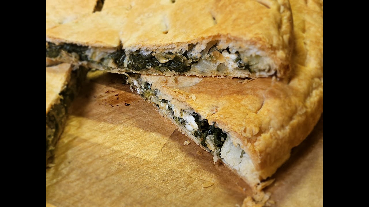 Fantastique tarte grecque aux épinards et fromage feta, simple, rapide et surtout délicieuse!!!