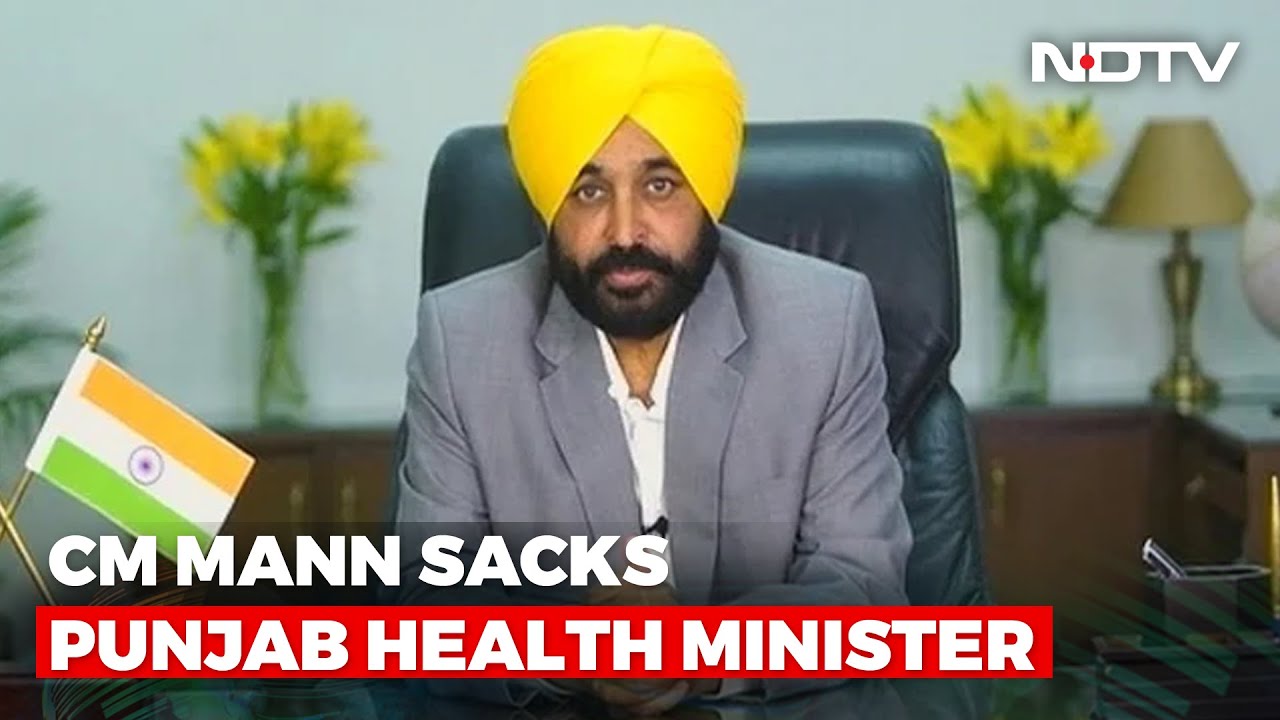 Punjab Minister Sacked By Bhagwant Mann Over Corruption Charge, Arrested