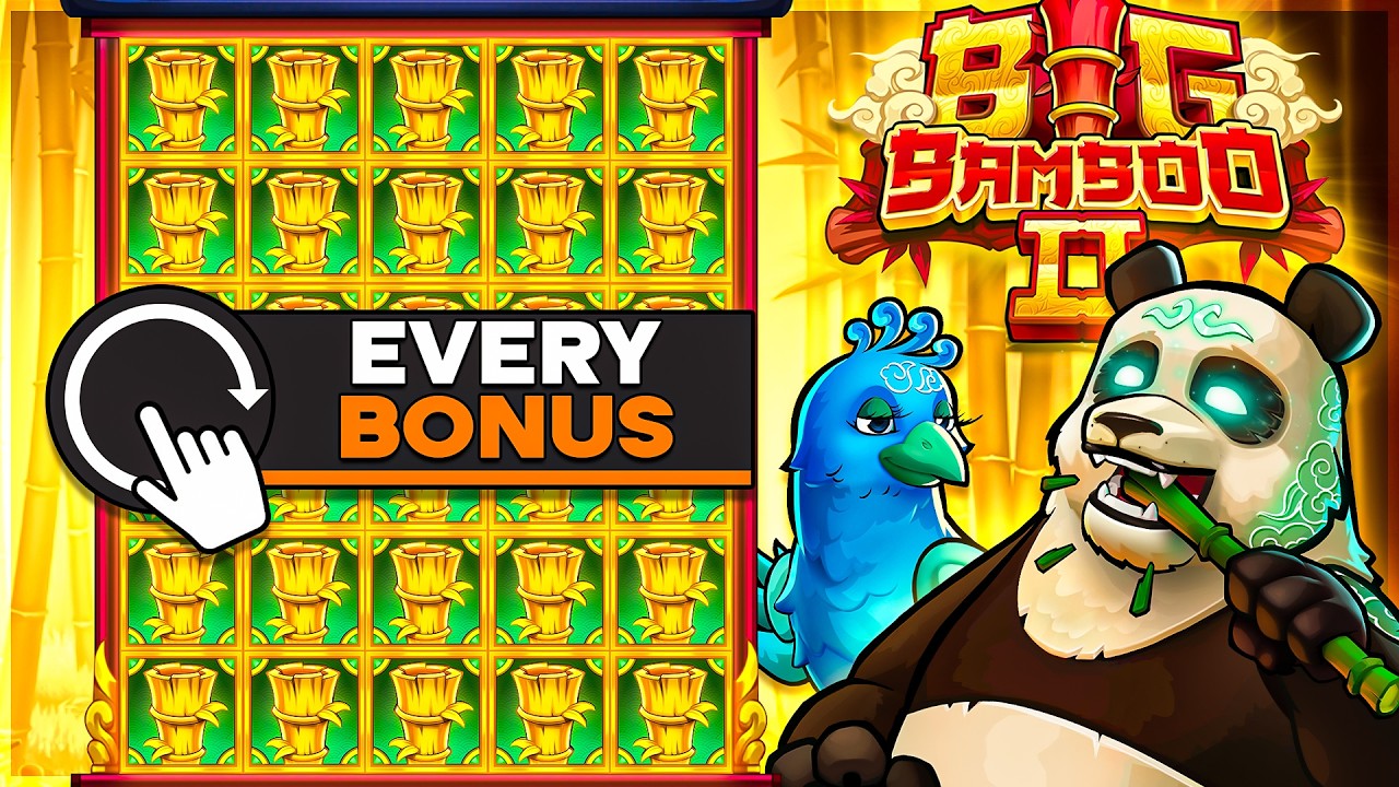 Kup WSZYSTKIE BONUSOWE BIG BAMBOO 2 SLOT!! (NOWOŚĆ)