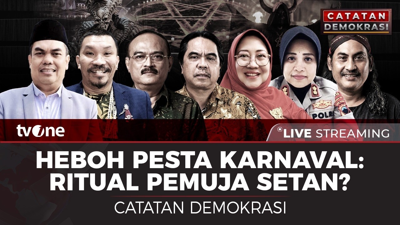 [LIVE] Heboh Pesta Karnaval: Ritual Pemuja Setan? | Catatan Demokrasi tvOne