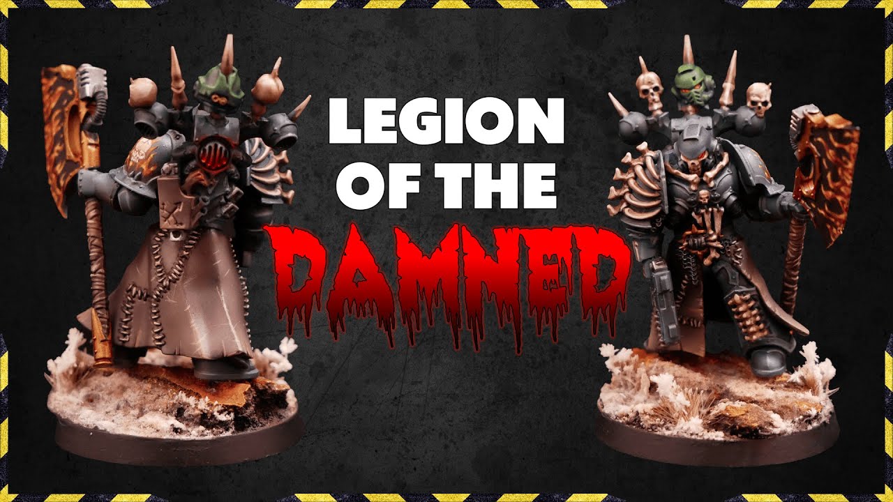 How to Paint Power Armour!! Legion of the Damned Guide!!