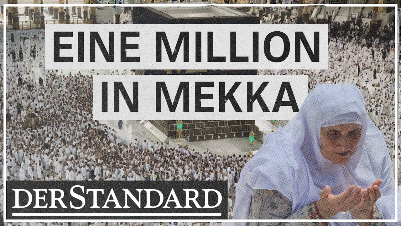 Eine Million Menschen pilgern nach Mekka