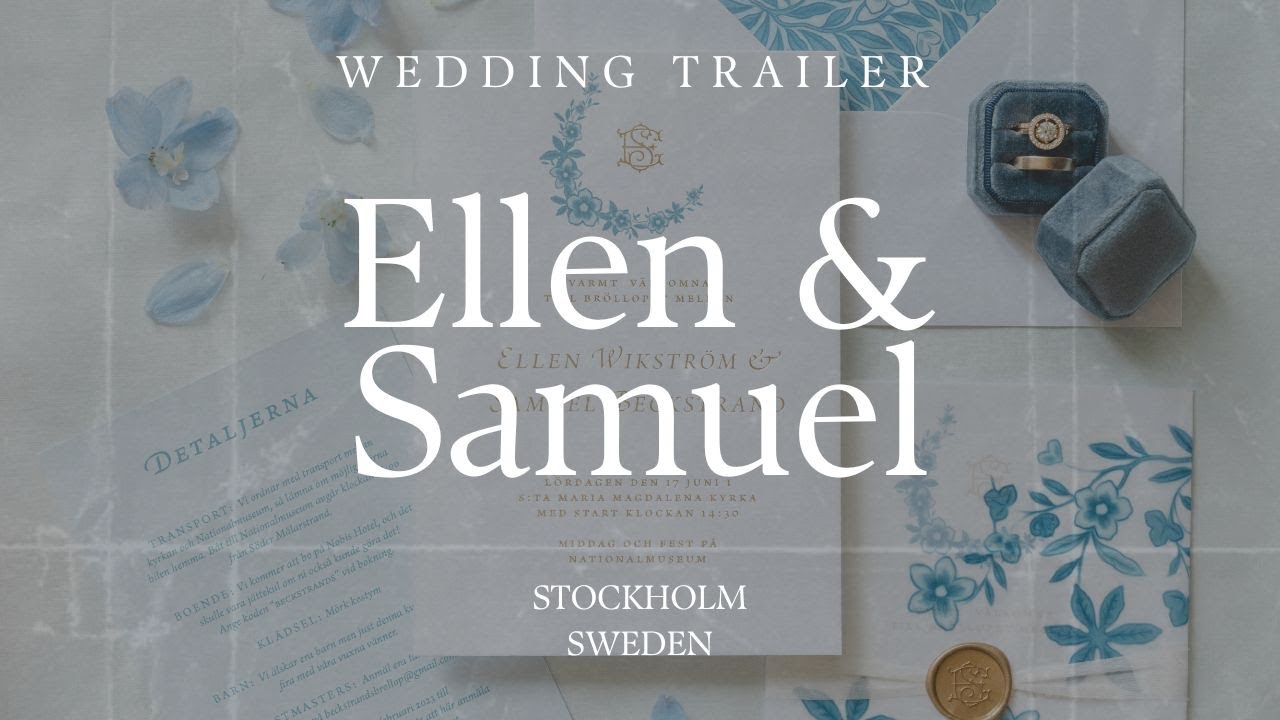 Stockholm Wedding Videographer - Sweden