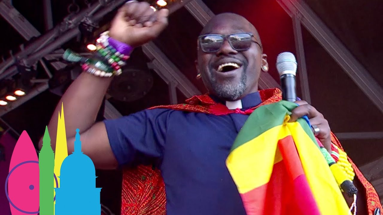 Rev Jide Macaulay's Happy Holy Homosexual Speech At Pride in London 2018