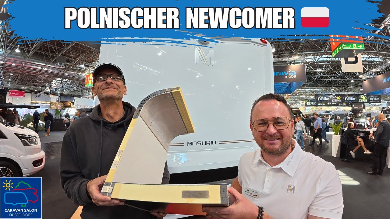 Neue Marke aus Polen! 🇵🇱 Masuria 790 TL Wohnmobil vorgestellt | Caravan Salon 2025