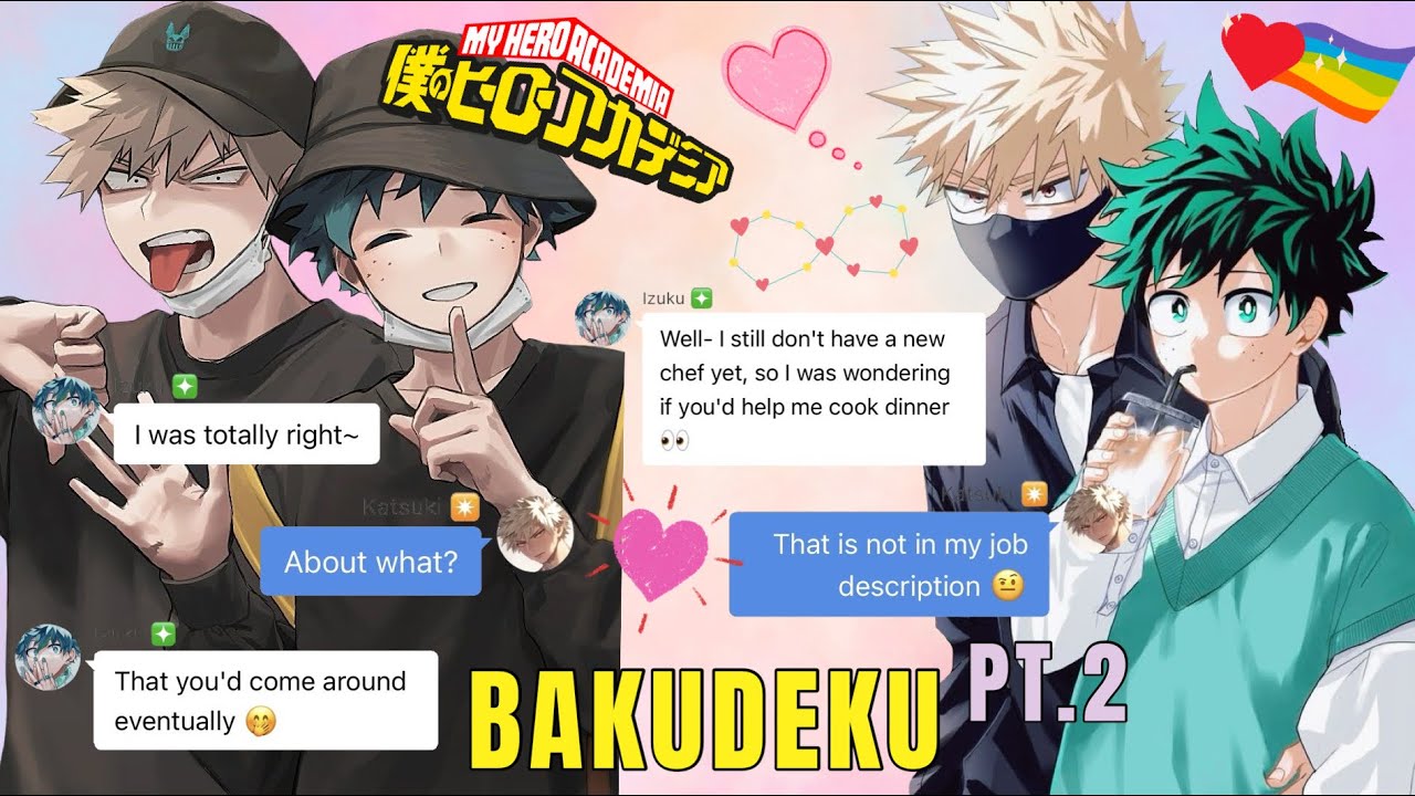 BAKUDEKU ARE VIRAL!? 🧡💚 || Celeb x Bodyguard Pt. 2 || MHA Texting Story