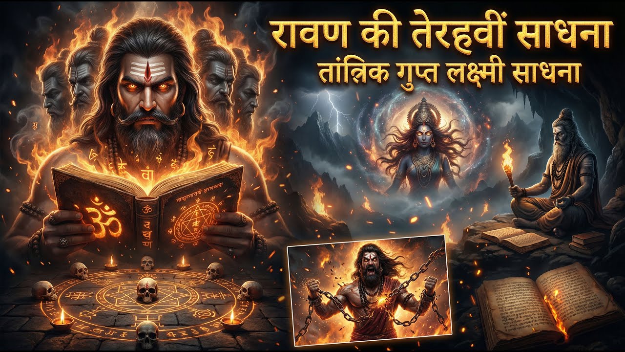 रावण का गुप्त तंत्र | Ravana’s Dark Ritual | #ravanastory #ancientmantra