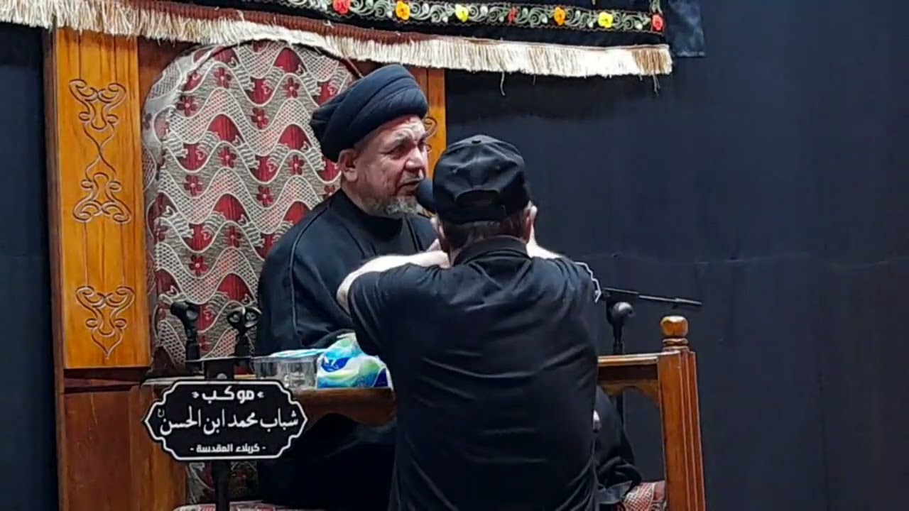 سماحه السيد هشام البطاط استشهاد الزهراء ع من انتاج والتصوير خادمكم