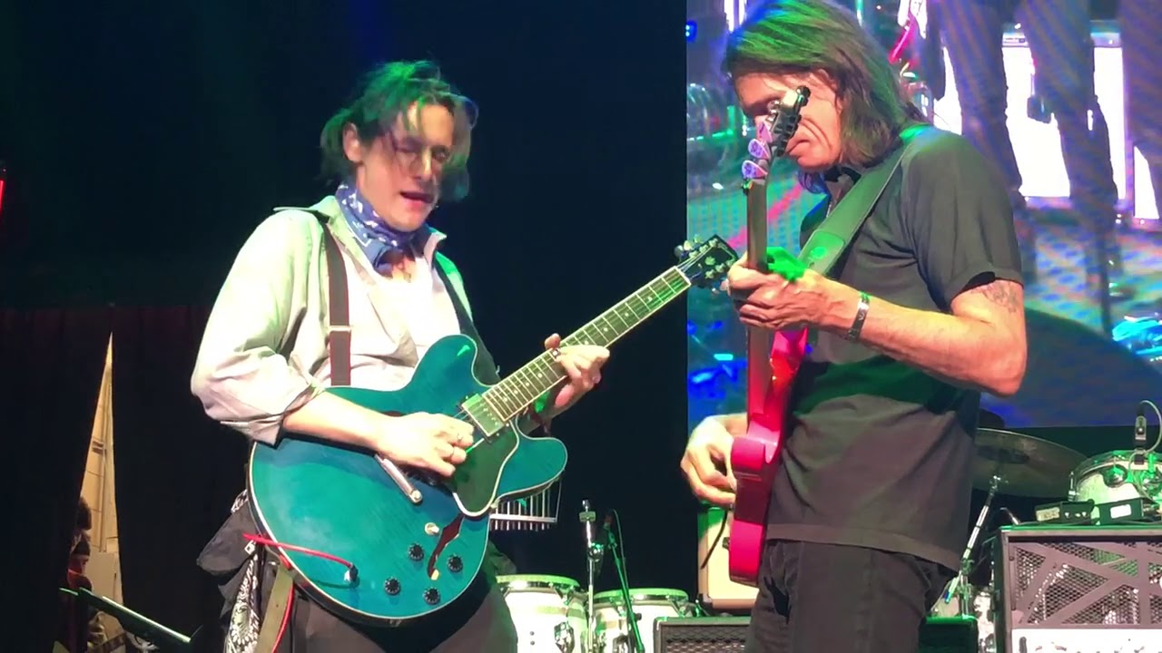 Zane Carney plays with Steve Vai