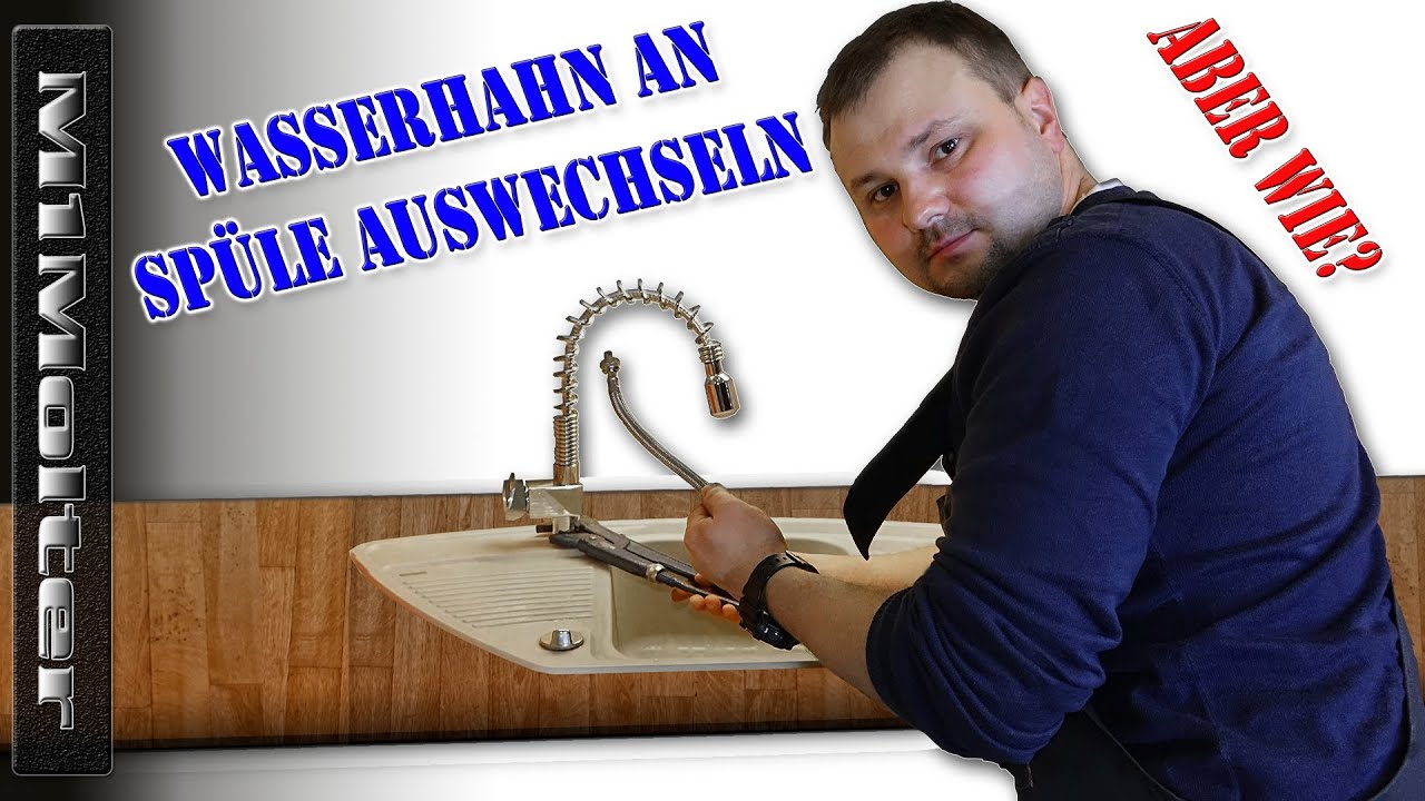 Wasserhahn an der Spüle auswechseln / Küchenarmatur wechseln - So geht's