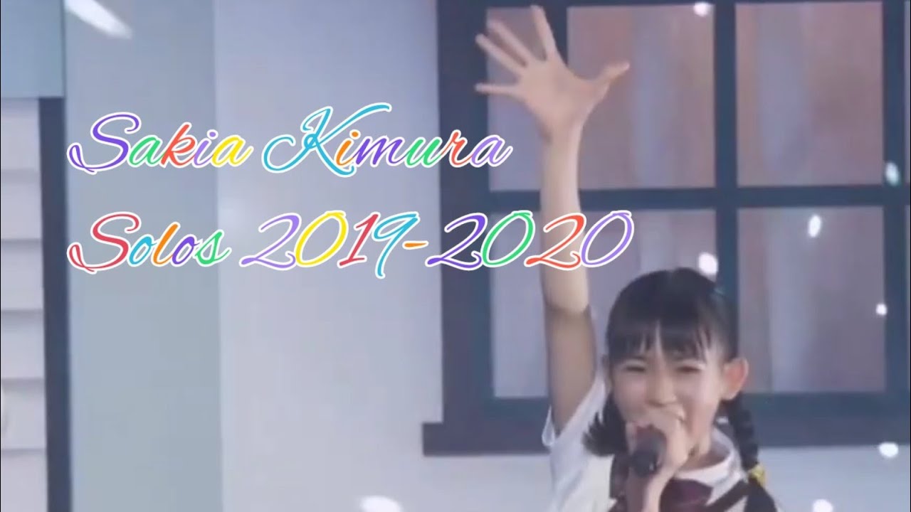 Sakia Kimura Solos 2019, 2020 (さくら学院)