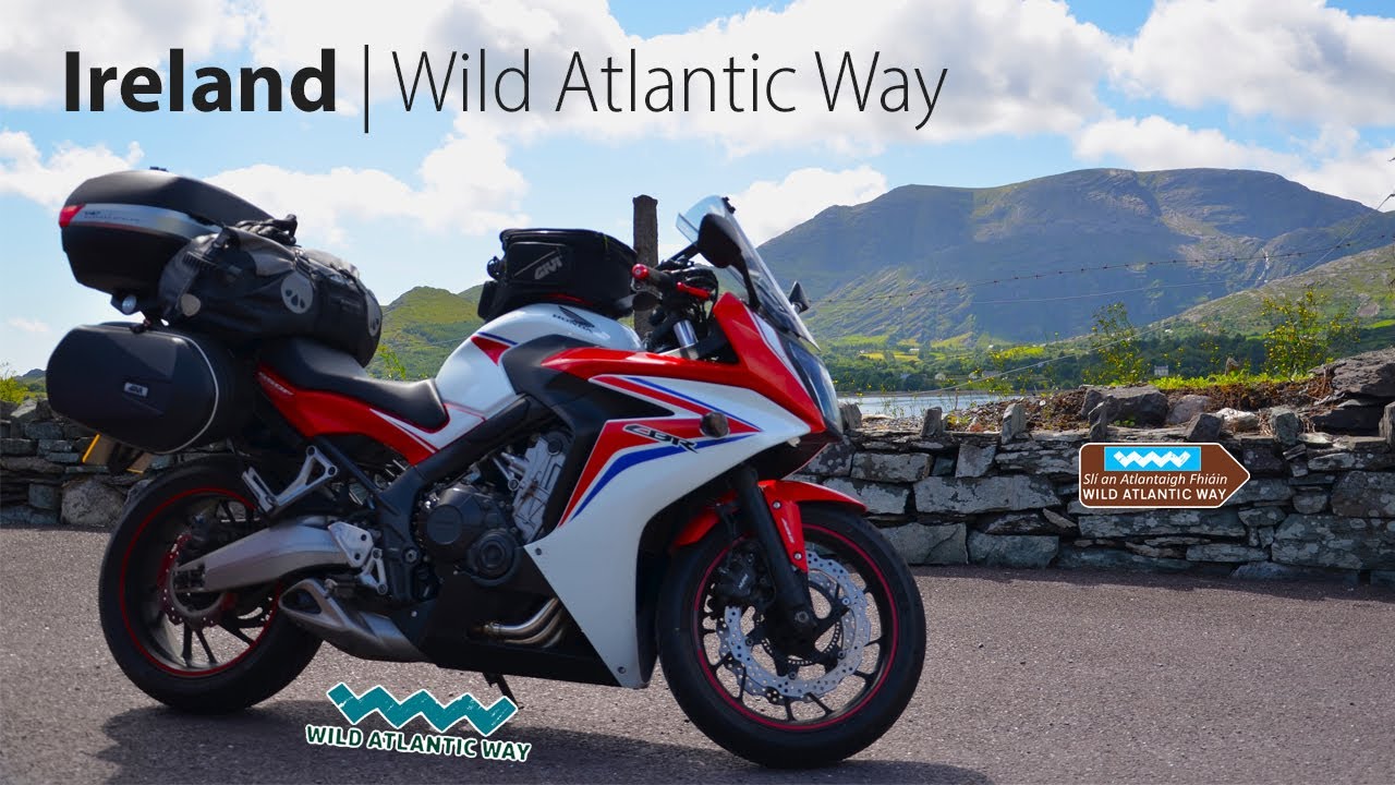 A relaxing motorcycle ride along Ireland's scenic Wild Atlantic Way | Honda CBR650F