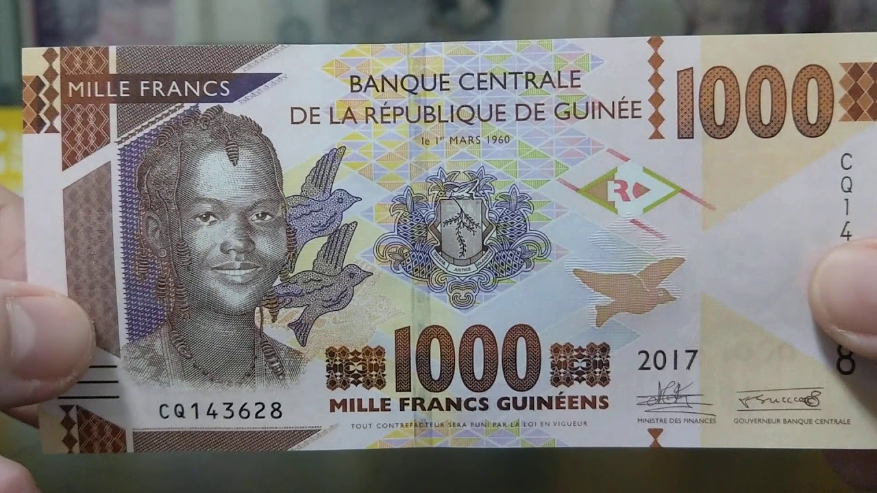 Guinee Francs - Current Series