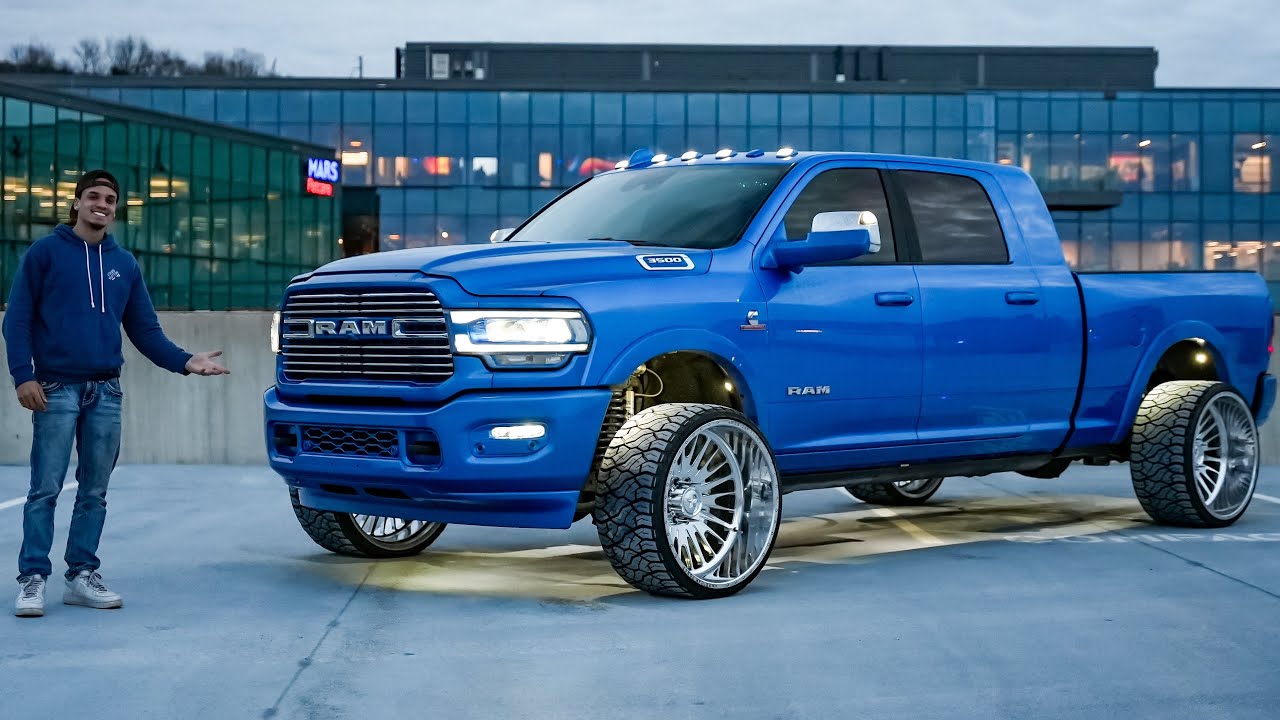 Introducing &ldquo;Papa Smurf&rdquo; The HOTTEST 5th Gen Megacab Cummins + Giveaway Truck Delivery!