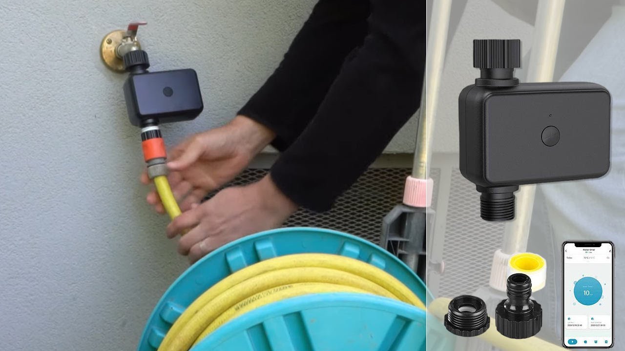 Comment installer et programmer un programmateur d'arrosage connecté jardin potager [PEARLTV.FR]