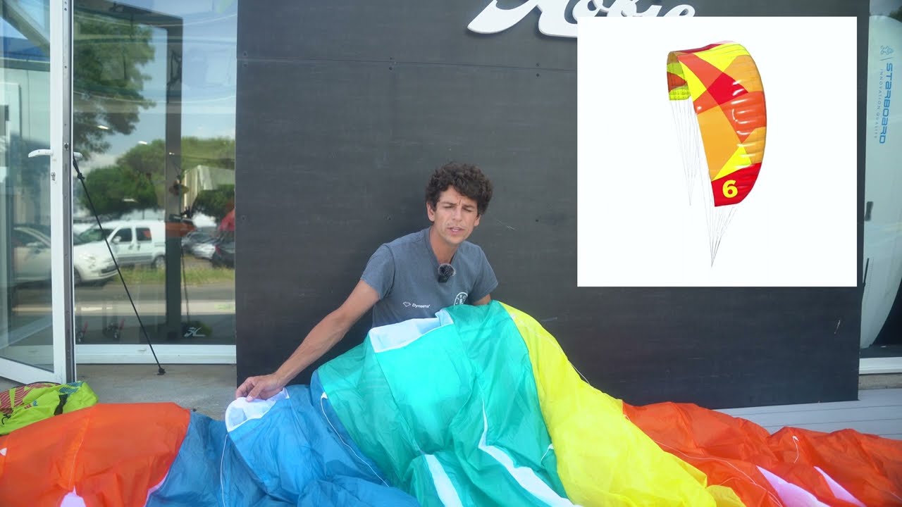 Présentation de l'aile de Kite ALMA de chez AIRWAVE