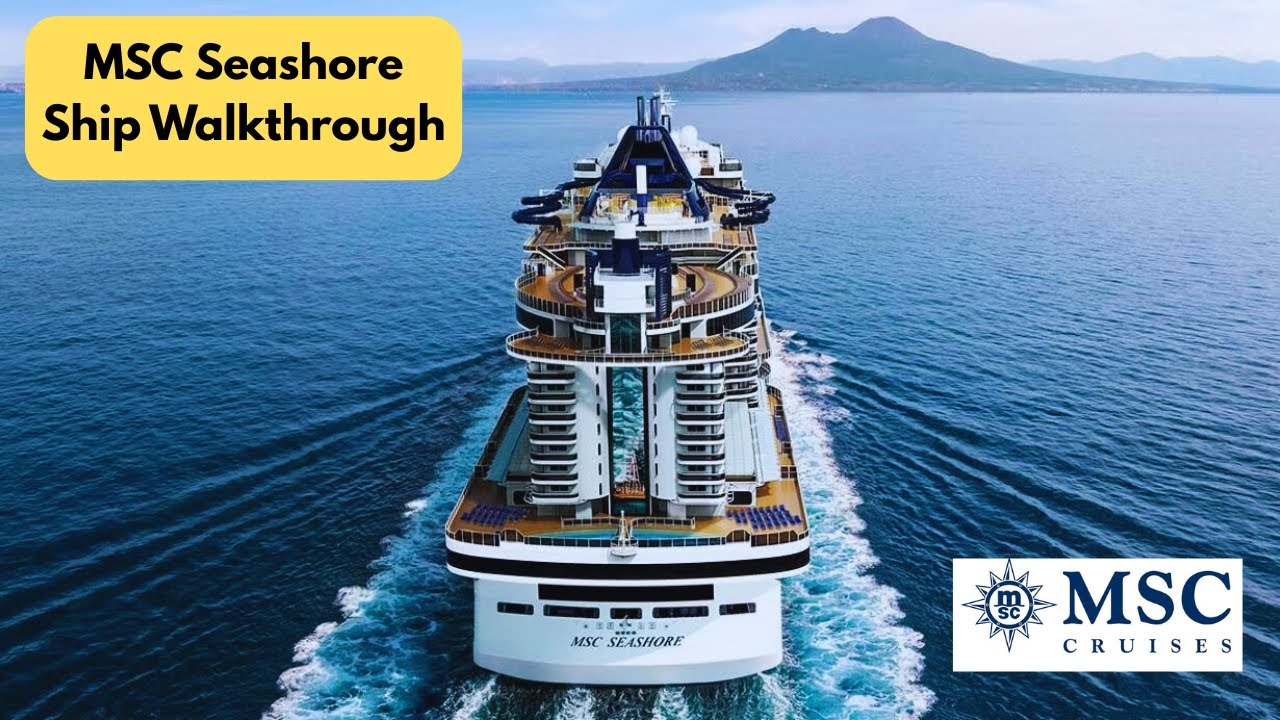 Экскурсия по всему судну MSC Seashore