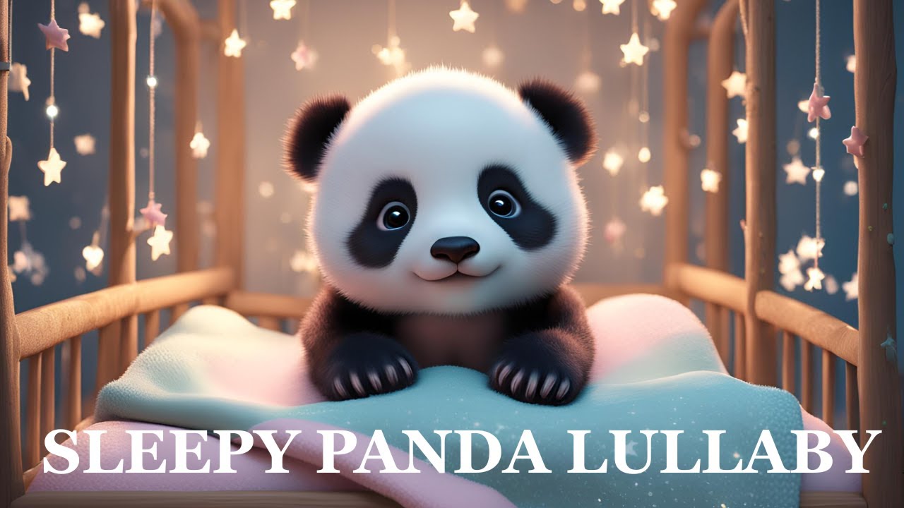 Sleepy Panda Bear Lullaby | Soothing Voice Bedtime Sleep Song