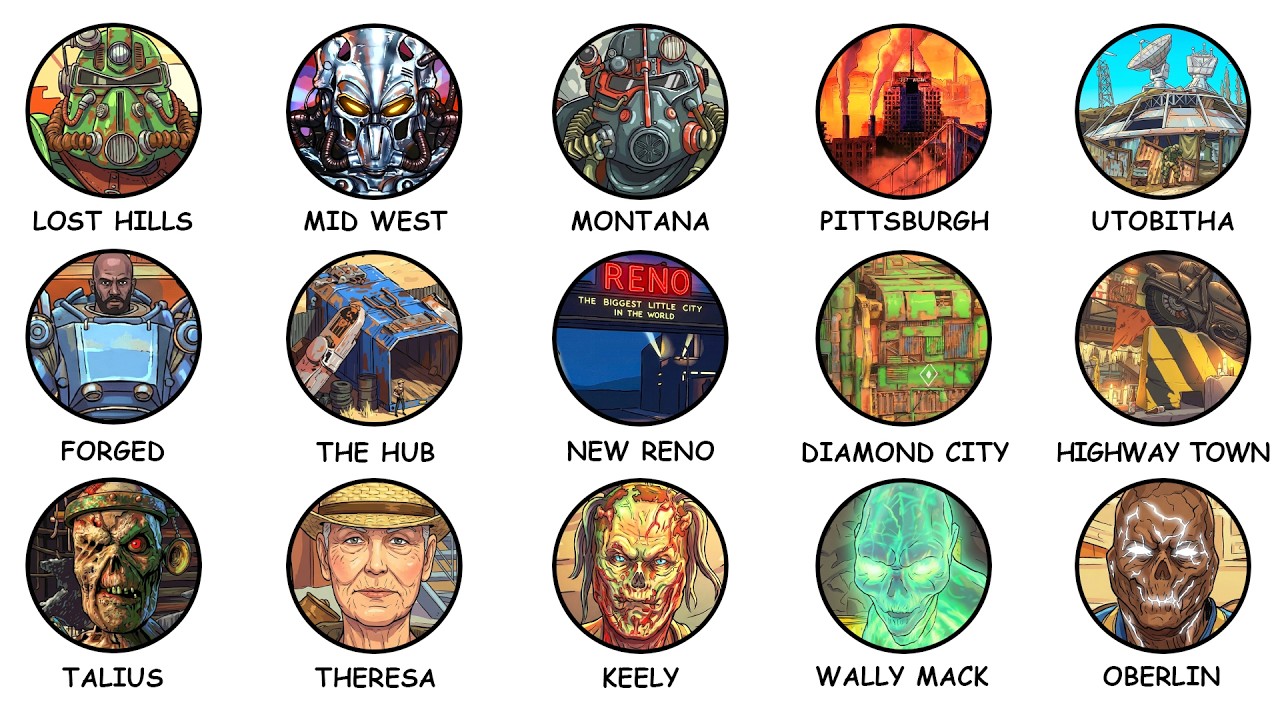 1 Hour 40 Minutes of Fallout's Factions Explained