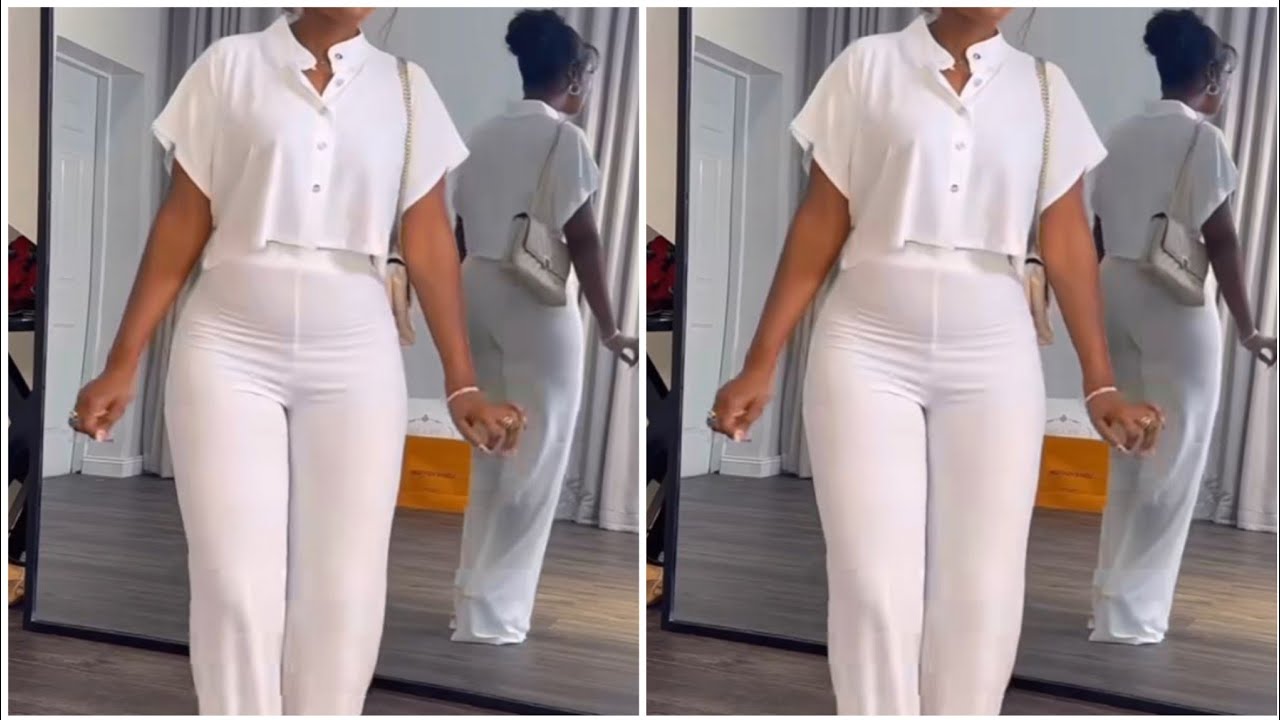 How to cut and sew a crop top shirt (DETAILED)
