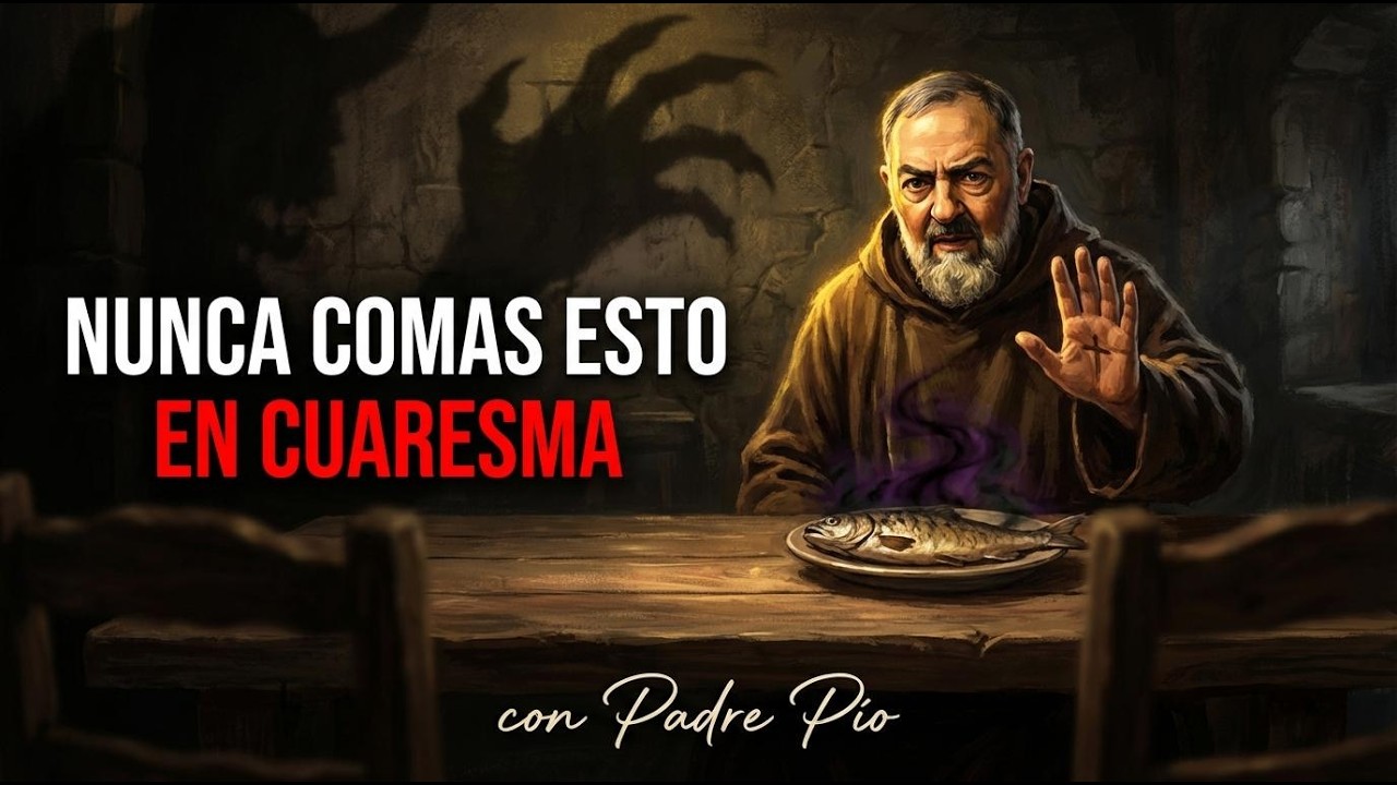 PADRE PÍO REVELÓ: LOS 3 ALIMENTOS QUE 