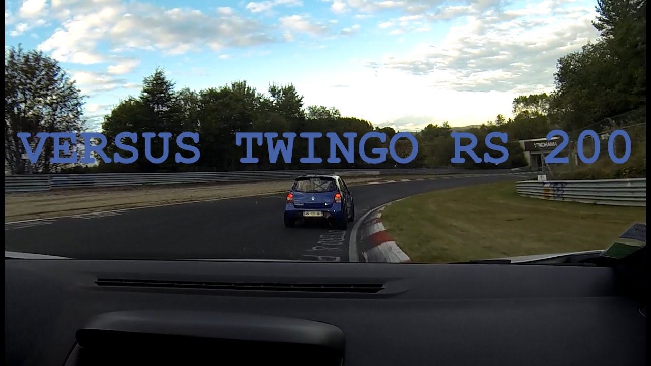 Hunting the TWINGO RS 200 (HARD CRASH VW SIROCCO) - Nurburgring Nordschleife - 01.10.2016