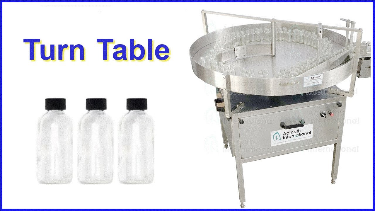 Turn Table, Unscrambler, Rotary Feeding Table