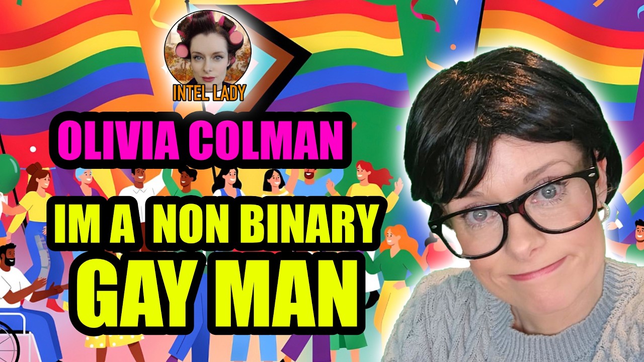 Оливия Колман совершила каминг-аут как небинарный гей! #пародия #сатира #intellady #oliviacolman #uk