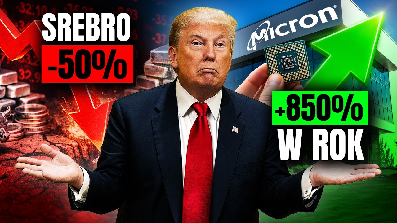 Srebro -50%, Bitcoin -52%. Cały kapitał odpływa w JEDNO miejsce. Co dzieje się na rynkach?