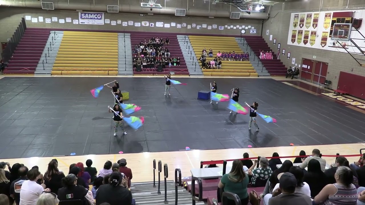 2026 McFarland Junior High Winter Guard at P.P.A.A.C.C. 03-14-26