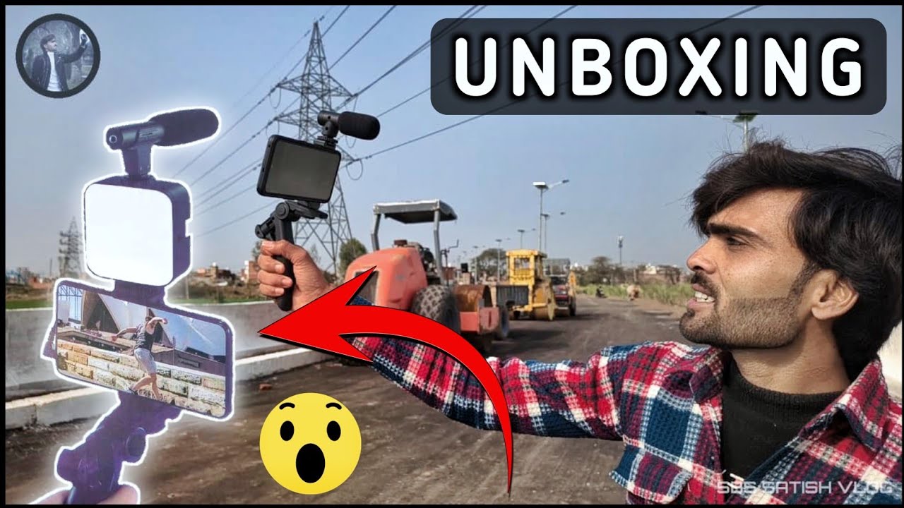 GIMBAL UNBOXING VIDEO📷||@SBSSatishvlog #explorepage #minivlog #unboxing 