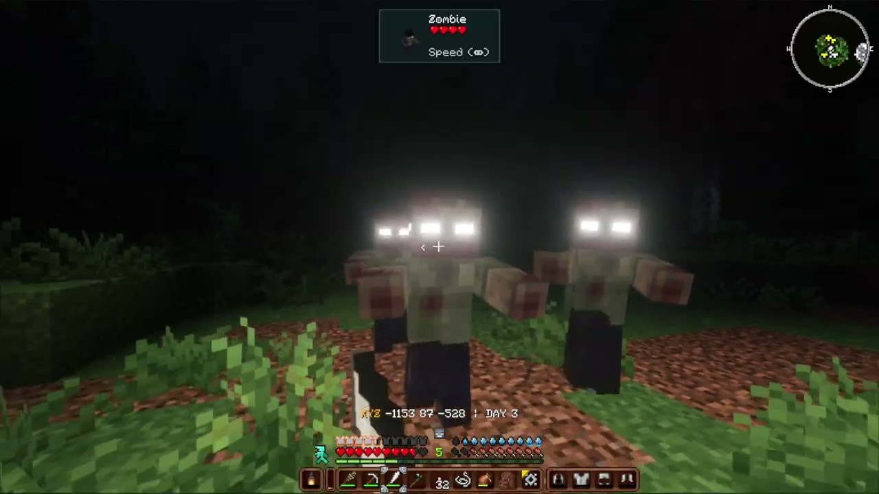 Medieval Zombie Apocalypse (Minecraft Bedrock Addonpack) test 1