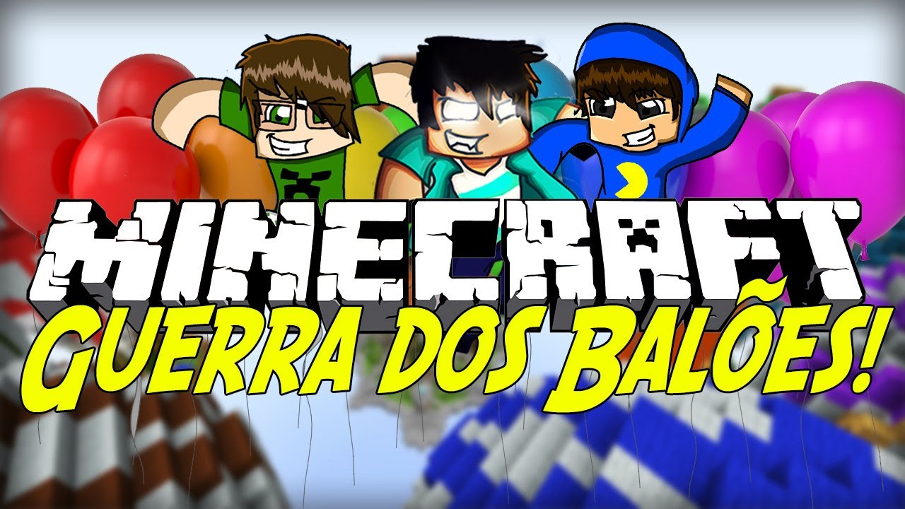 Minecraft: GUERRA DE BALÕES (SKYWARS)
