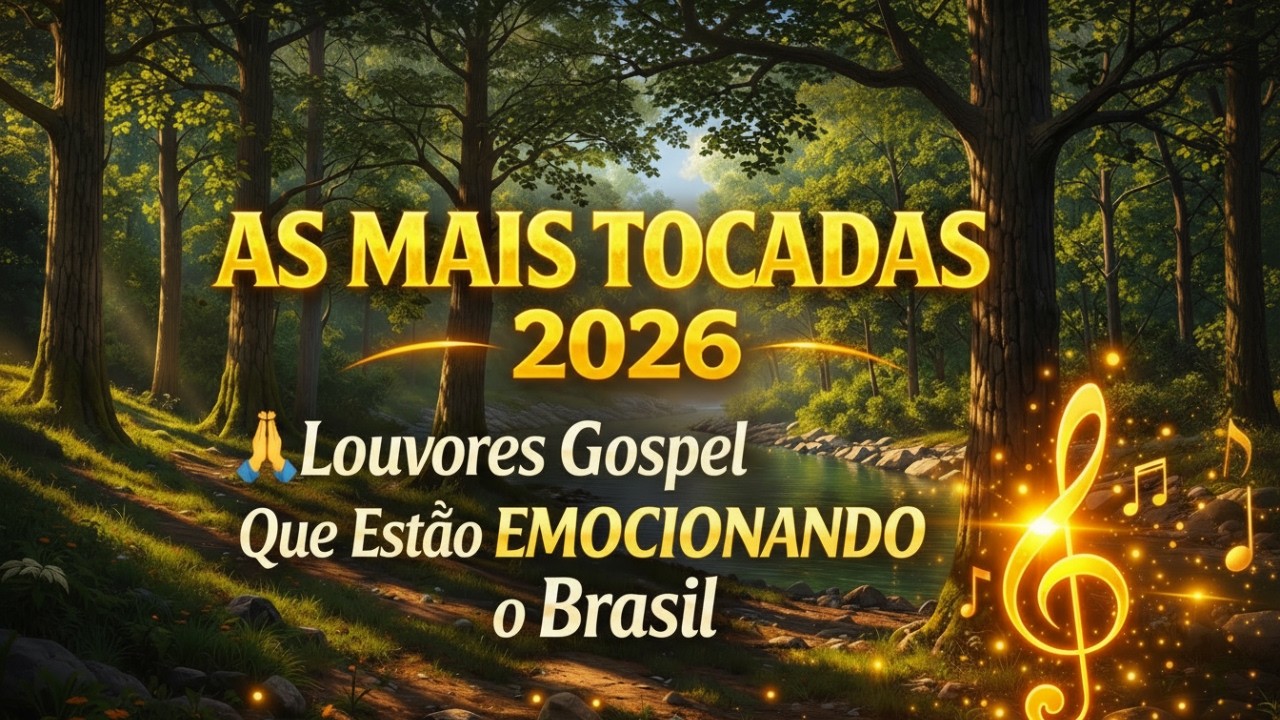 AS MAIS TOCADAS 2026  Louvores Gospel Que Estão EMOCIONANDO o Brasil