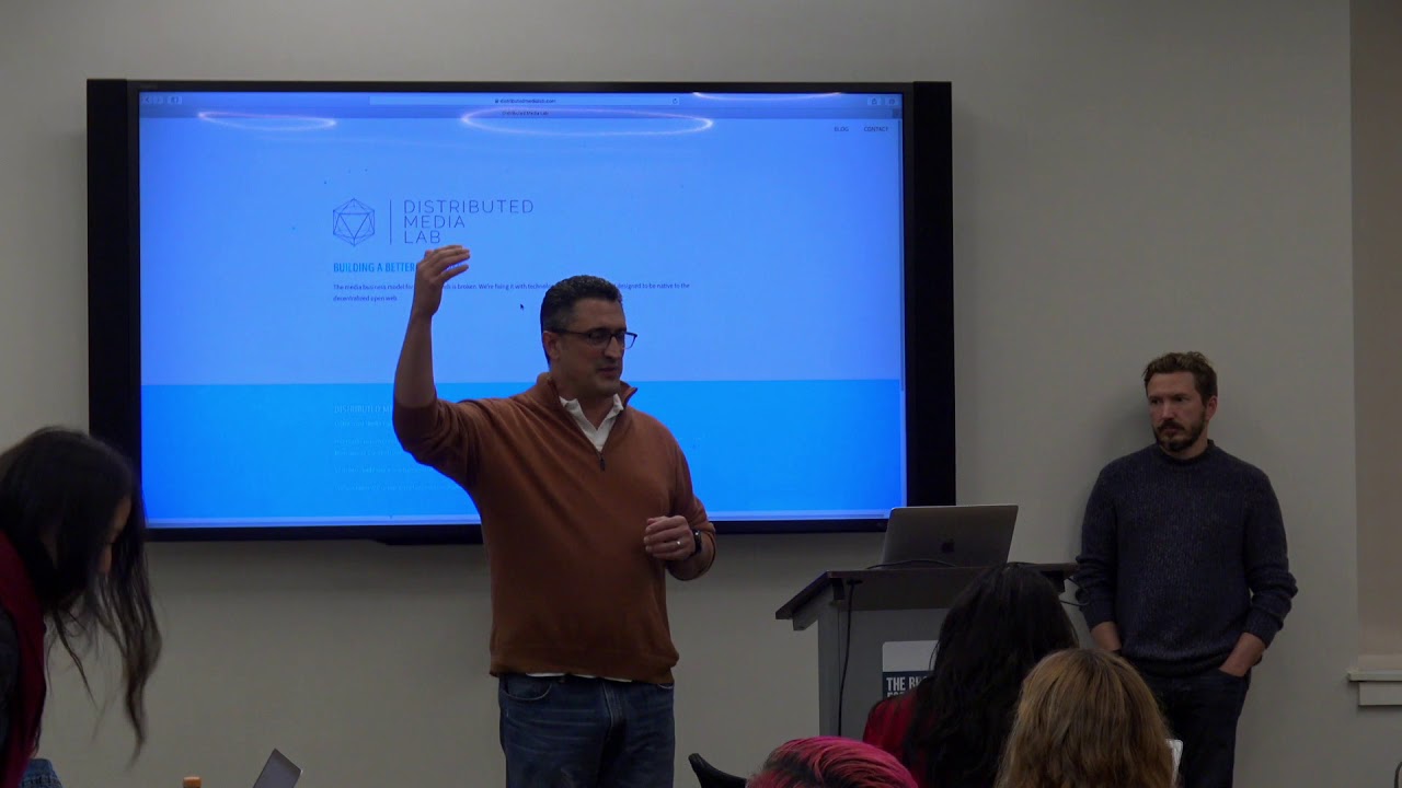 Distributed Media Lab's David Gehring and Sam Parnell