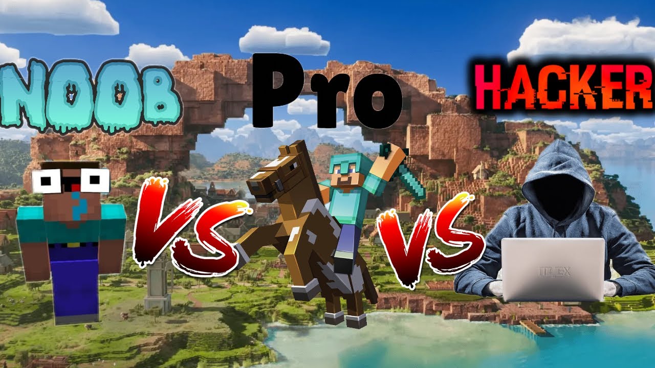 NOOB VS PRO VS HACKER: QUIÉN HACE LA MEJOR BASE!