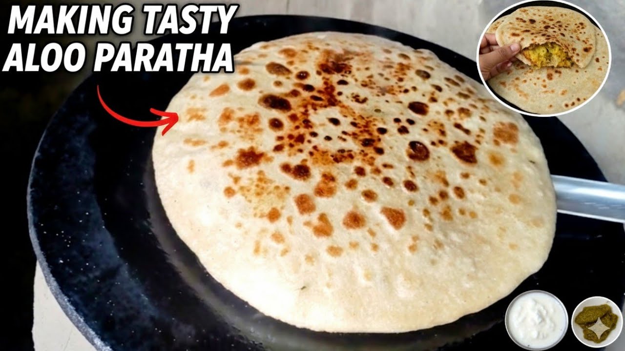 इस रेसिपी को देख कर आपके आलू के पराठे कभी नहीं फटेंगे👍|Aalu pratha recipe 😋